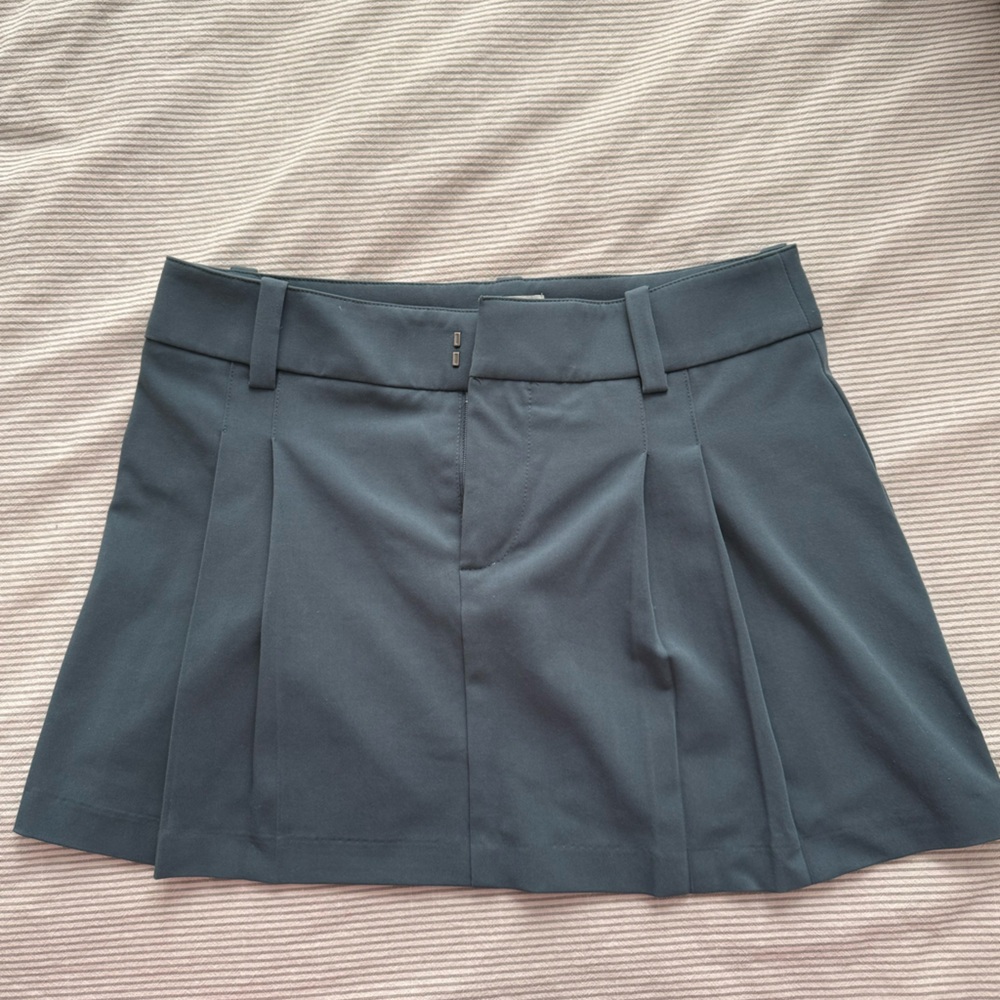 Sunday Best-Aritzia Teal Skirt